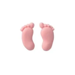 Décors comestibles bébé fille assortis (x13)-Cerf Dellier