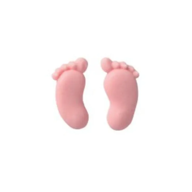 Décors comestibles bébé fille assortis (x13)-Cerf Dellier