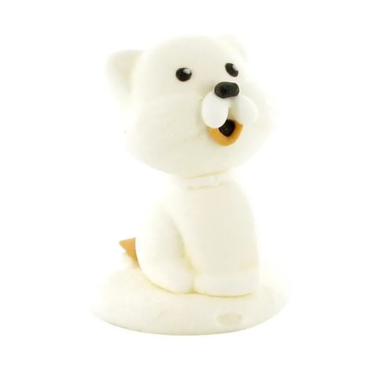 Décors comestibles chats blancs (x24)-Cerf Dellier Online