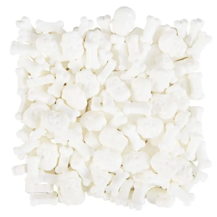 Décors comestibles crânes blancs Wilton-Cerf Dellier New