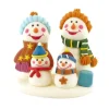 Décors comestibles Famille bonshommes de neige (x20)-Cerf Dellier Best