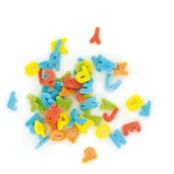 Décors comestibles lettres multicolores 40 g-Cerf Dellier Discount