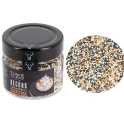 Décors comestibles mini billes d'Halloween 70 g-Cerf Dellier Outlet