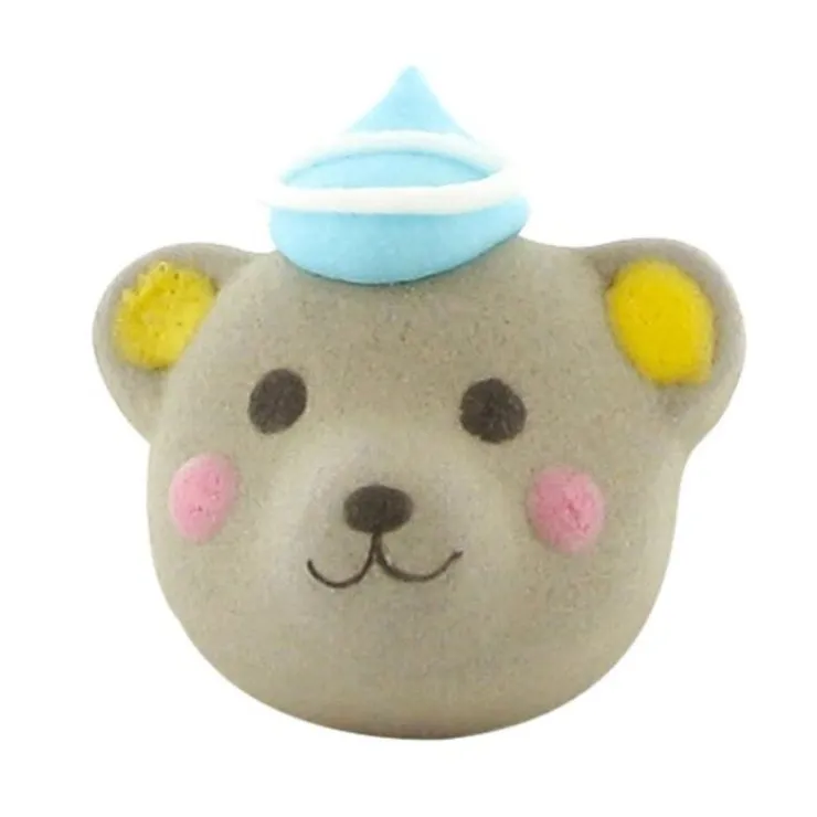 Décors comestibles Tête ourson (x24)-Cerf Dellier Best