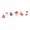 Décors de Noël assortis en résine thème 2 (x24)-Cerf Dellier New