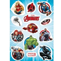 Décors en azyme à découper Avengers-Cerf Dellier Outlet