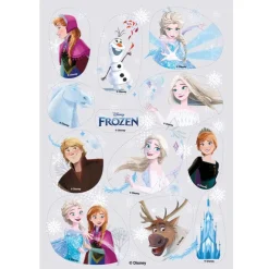 Décors en azyme à découper Reine des Neiges-Cerf Dellier Outlet