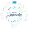 Décors en azyme assortis thème anniversaire n°5-Cerf Dellier Discount
