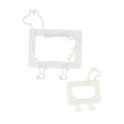 Découpoirs Alpagas (x 2)-Cerf Dellier Sale