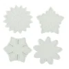 Découpoirs fleurs assorties Patisdécor (x 4)-Cerf Dellier Hot