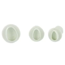Découpoirs éjecteurs mini œufs Patisdécor (x 3)-Cerf Dellier Discount