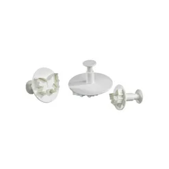 Découpoirs éjecteurs Papillons assortis Patisdécor (x 3)-Cerf Dellier Sale
