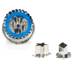 Découpoirs linzer inox assortis (x3)-Cerf Dellier Discount