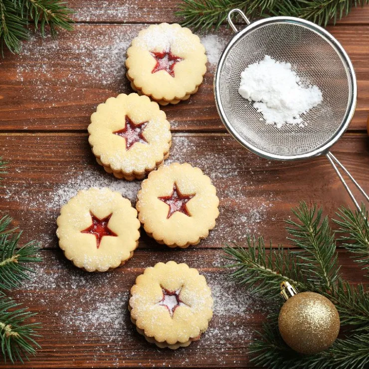 Découpoirs linzer inox assortis (x3)-Cerf Dellier Discount