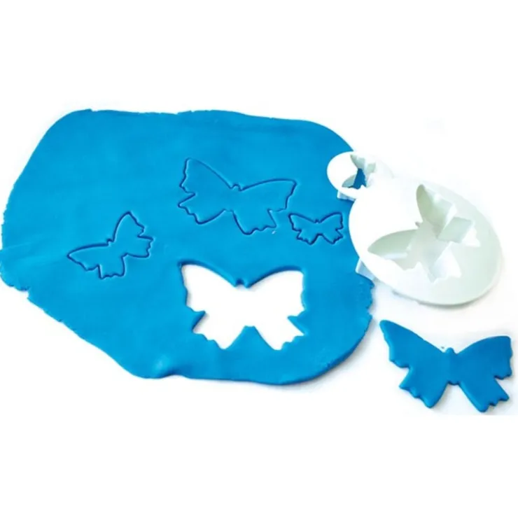 Découpoirs papillons Patisdécor (x 3)-Cerf Dellier Discount