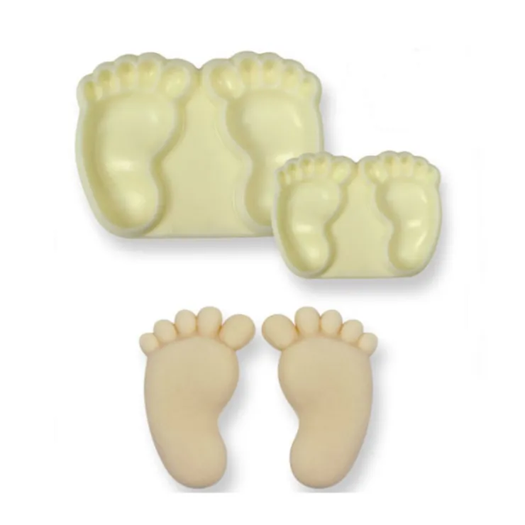 Découpoirs relief pieds (x2)-Cerf Dellier Hot