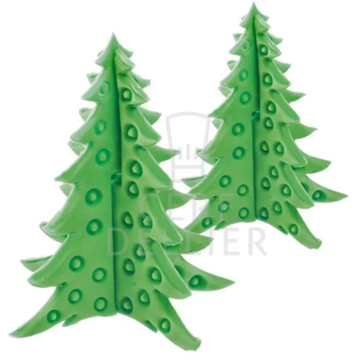 Découpoirs Sapins 3 D (jeu de 8)-Cerf Dellier Online