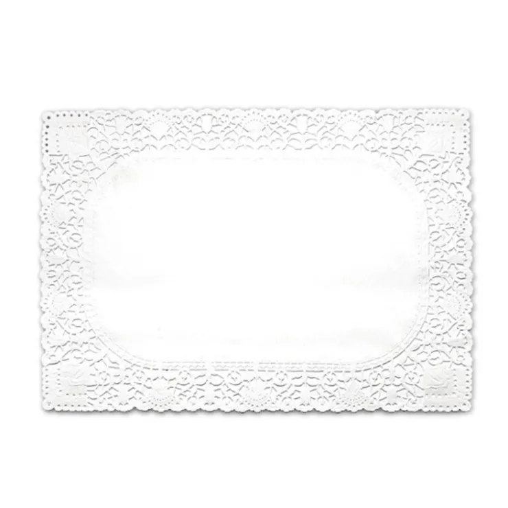 Dentelle blanche 30 x 40 cm (x 250)-Cerf Dellier Best