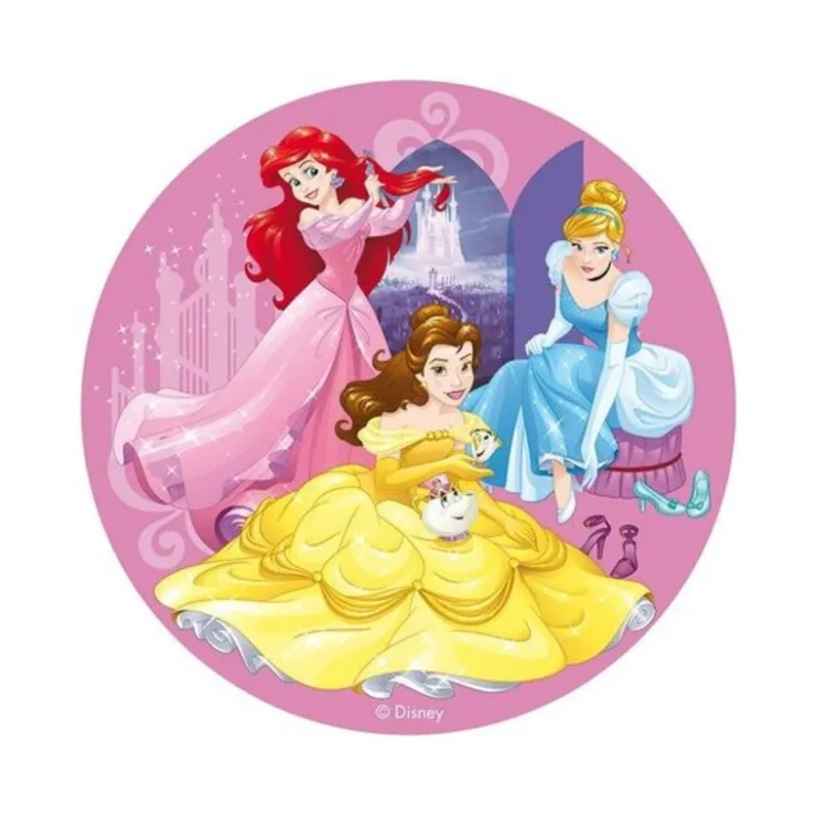 Disque azyme Princesse Disney 20 cm - DDM 11/24-Cerf Dellier Best
