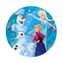 Disque azyme Reine des neiges 20 cm - DDP 09/24-Cerf Dellier