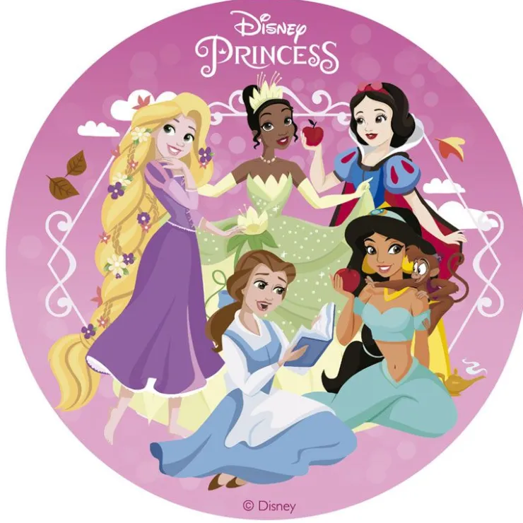 Disque gâteau en azyme Princesses Disney 15,5 cm-Cerf Dellier Sale
