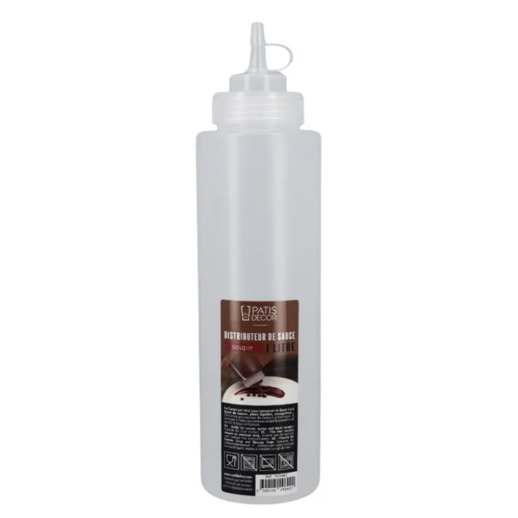 Distributeur de sauce souple - 1 L-Cerf Dellier Clearance