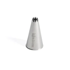 Douille cannelée petits fours inox Ø 7 mm 10 dents-Cerf Dellier Clearance