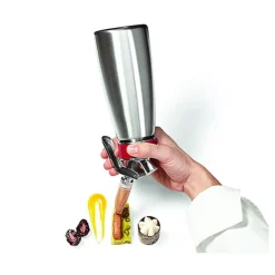 Douilles décoration inox pour siphon ISI (x3)-Cerf Dellier Best