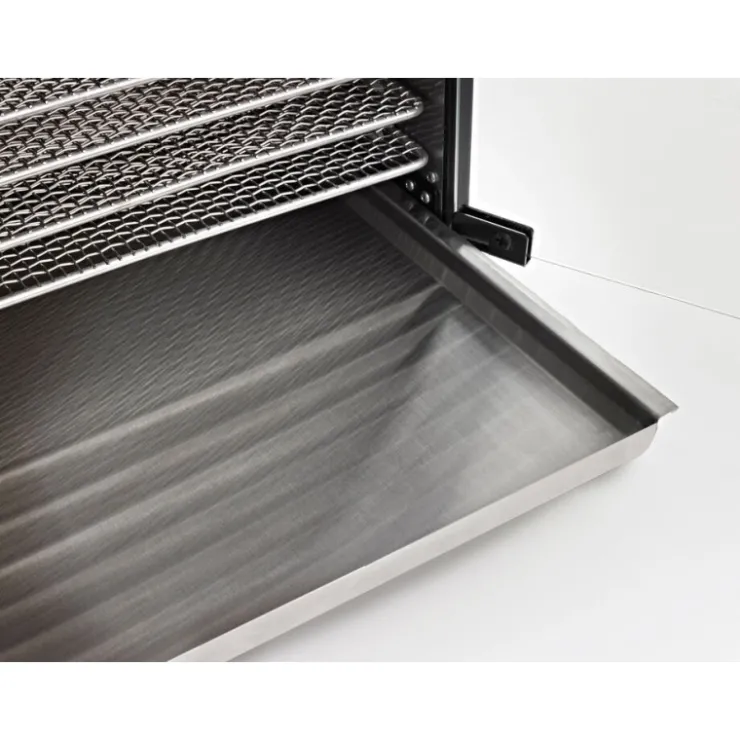 Déshydrateur électrique inox à fruits et légumes 10 plateaux portes en verre-Cerf Dellier Hot