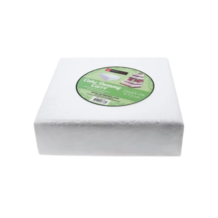 Dummy carré contours arrondis H7,5 cm - L25 cm-Cerf Dellier