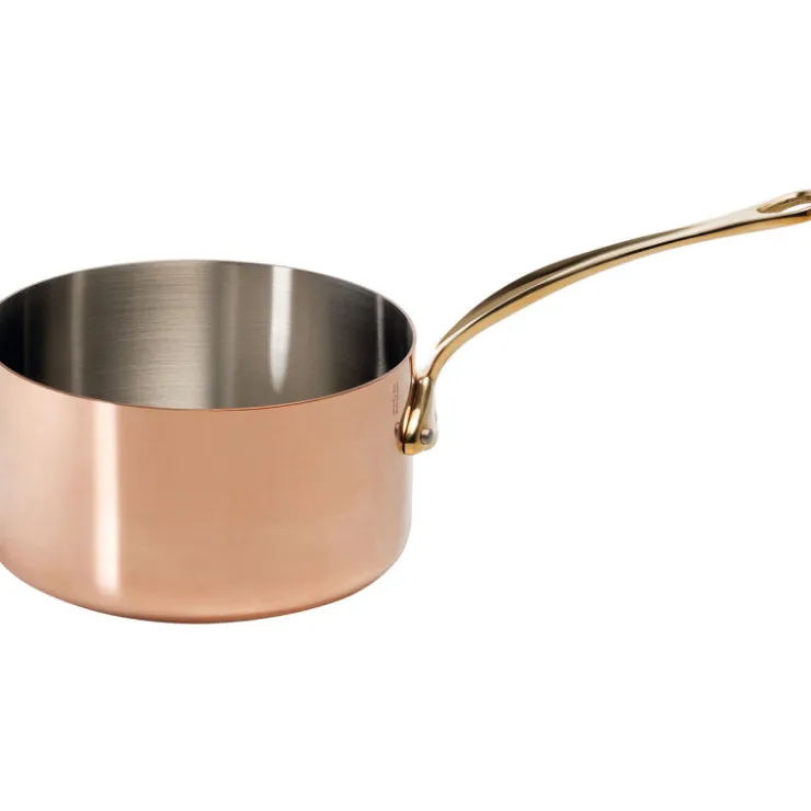 Elégance cuivre casserole 14 cm-Cerf Dellier Clearance
