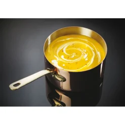 Elégance cuivre casserole 14 cm-Cerf Dellier Clearance