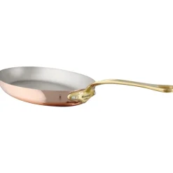 Elégance cuivre poêle ovale 35 x 23 cm-Cerf Dellier Discount