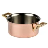 Elégance cuivre-inox mini-marmite 12 cm-Cerf Dellier Best