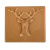Embouts de bûches chocolat caramel origami cerf (x20)-Cerf Dellier Discount