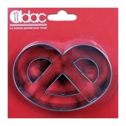 Emporte pièce Bretzel 9 x 6 cm-Cerf Dellier Hot