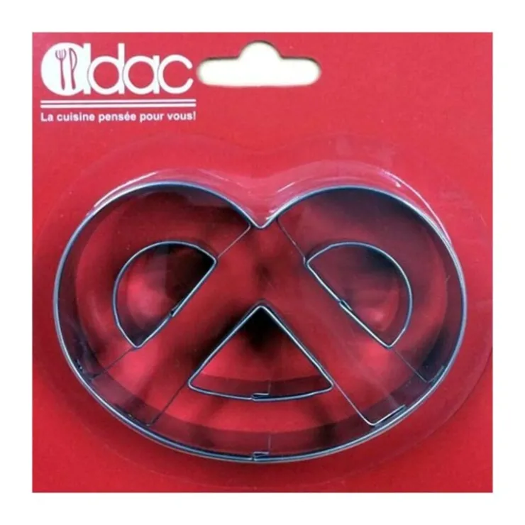 Emporte pièce Bretzel 9 x 6 cm-Cerf Dellier Hot
