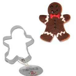 Emporte-pièce bonhomme pain d'épice MM-Cerf Dellier Discount