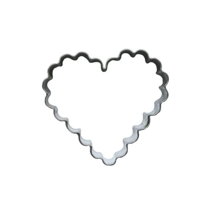 Emporte-pièce cœur cannelé 4,7 cm-Cerf Dellier Sale