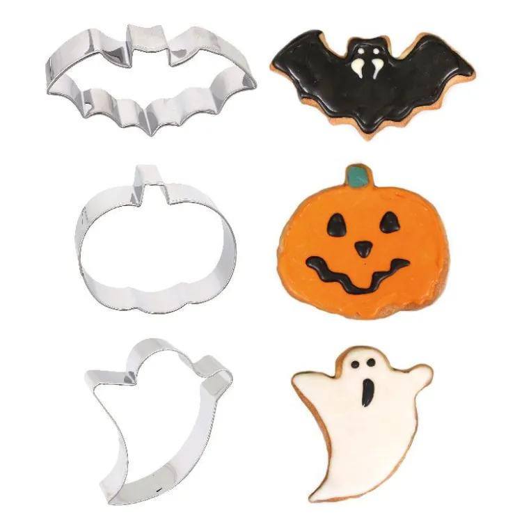 Emporte-pièce Halloween assortis (x3)-Cerf Dellier Clearance