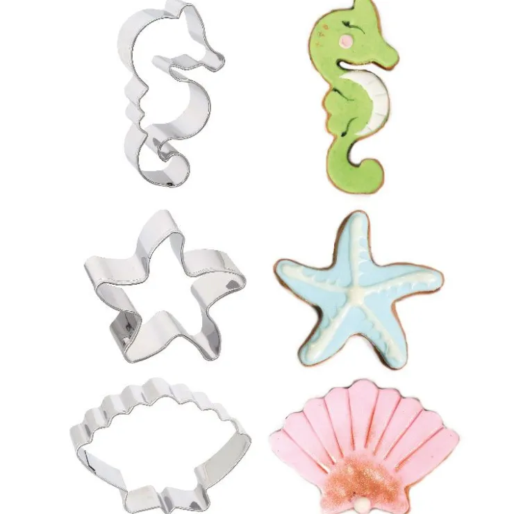 Emporte-pièce Mer assortis (x3)-Cerf Dellier Sale