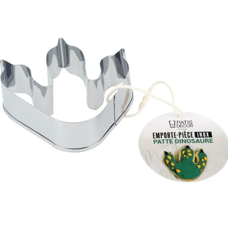 Emporte-pièce patte de dinosaure 7 cm-Cerf Dellier New