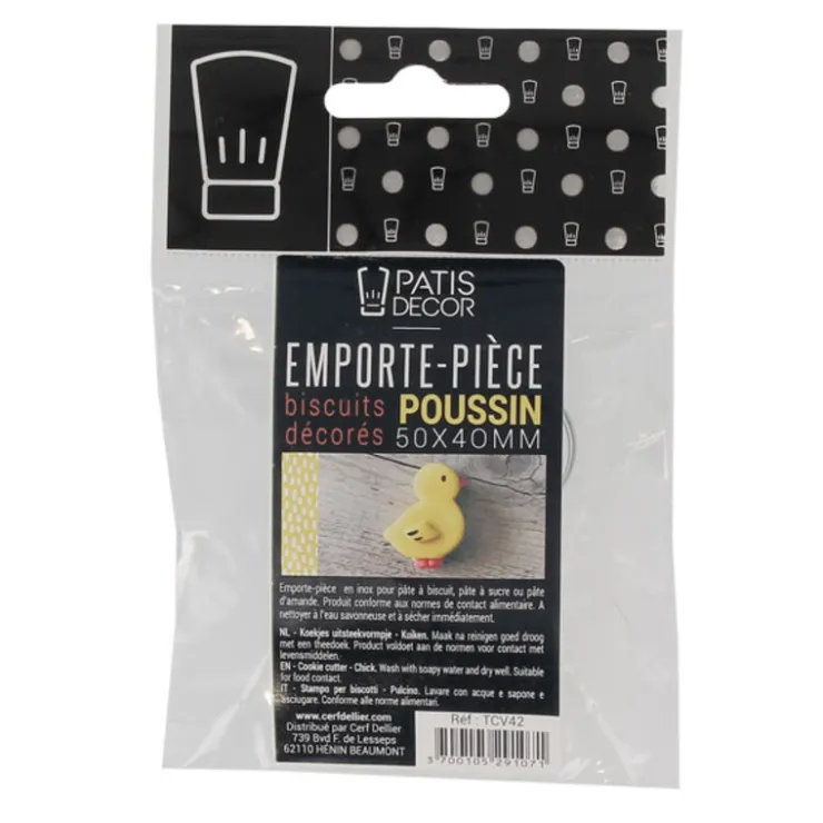 Emporte-pièce poussin 5 cm-Cerf Dellier Sale