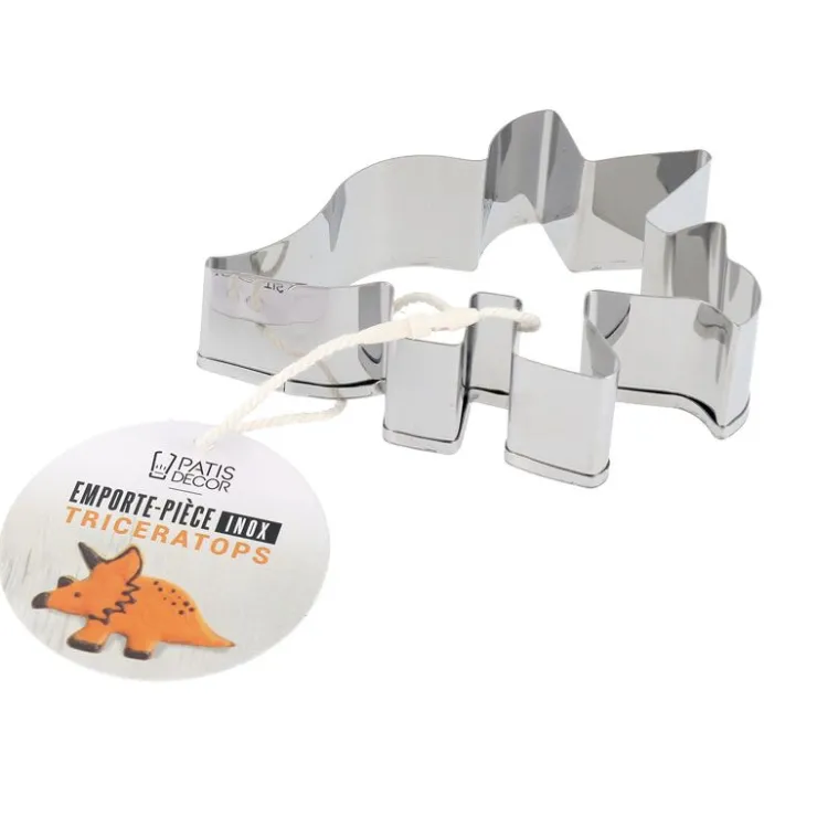 Emporte-pièce tricératops 9 cm-Cerf Dellier Discount