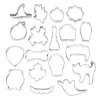 Emporte-pièces assortis Halloween Wilton (x18)-Cerf Dellier Clearance