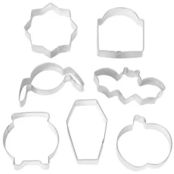 Emporte-pièces assortis maison hantée Wilton (x7)-Cerf Dellier Hot