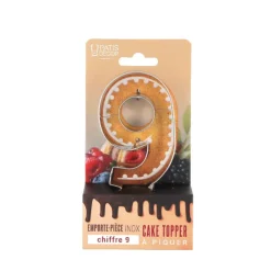 Emporte-pièces cake topper "9"-Cerf Dellier Online