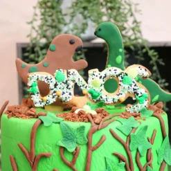 Emporte-pièces cake toppers thème dinosaures (lot de 3)-Cerf Dellier Best