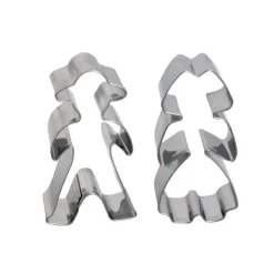 Emporte-pièces Couple alsacien inox assortis (x2)-Cerf Dellier Best