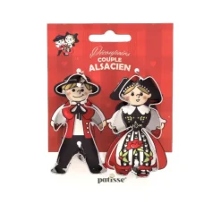Emporte-pièces Couple alsacien inox assortis (x2)-Cerf Dellier Best